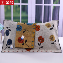 金号枕巾G2096纯棉全棉玫瑰舒适