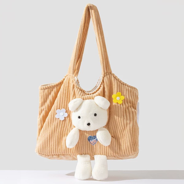 Yellow, with little bears