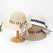 帽子女夏季2022热销新款桃帽拉菲草帽妈妈款防晒帽子女士遮阳帽