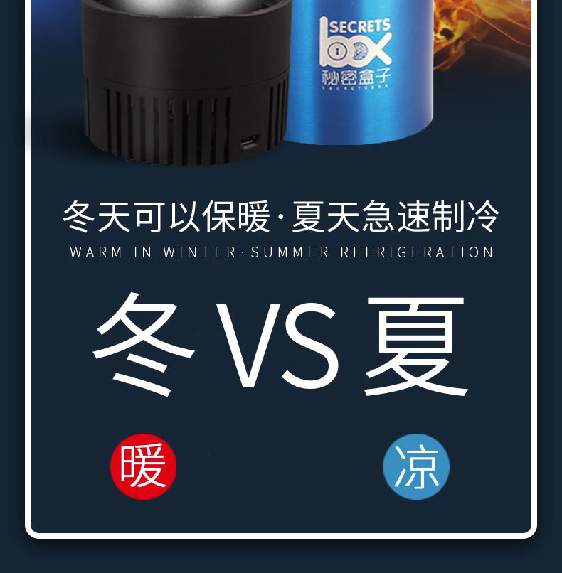 Portable insulin refrigerated box car mini refrigerator mini medicine beverage cooling Cup outdoor car refrigerated box