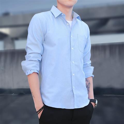 Camisa de manga corta de verano para hombre Oxford camisa blanca delgada camisa casual Camisa delgada de media manga ropa de hombre de moda