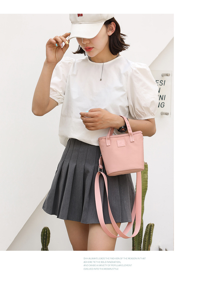 Crossbody bag, women's fashionable and trendy single-shoulder bag, street cool and versatile bucket bag, commuting waterproof phone bag, handbag undefined