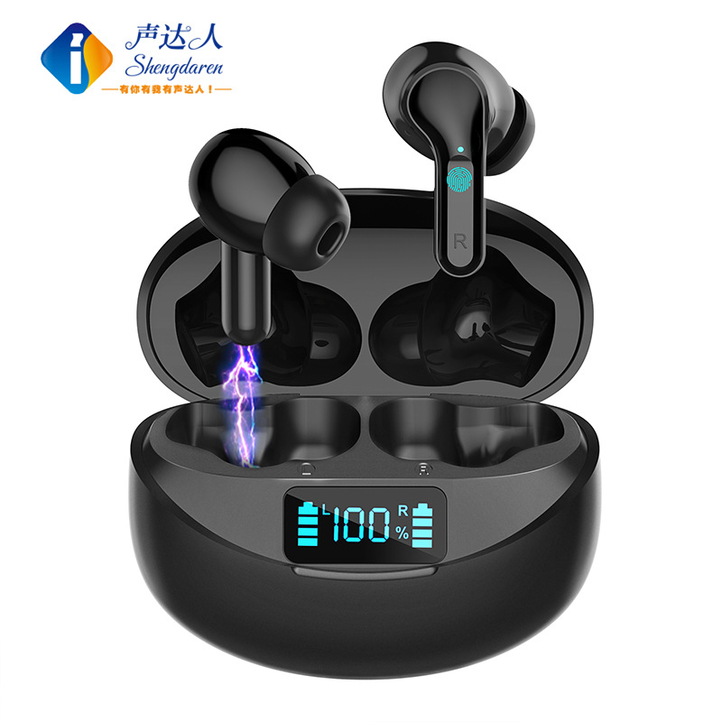 Sonda transfronterizo modelo privado inalámbrico auriculares Bluetooth Hi-Fi pantalla de energía de sonido fuente de fábrica al por mayor image 54