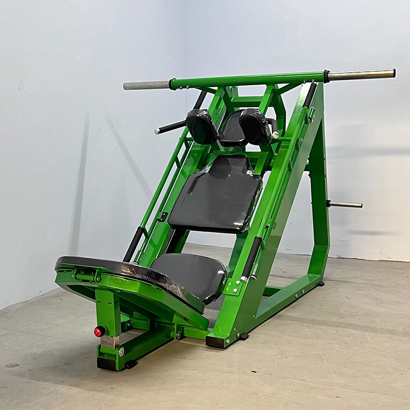 Máquina de pedal inverso, entrenador de piernas, gimnasio, piernas comerciales, máquina de sentadillas de 45 grados.
