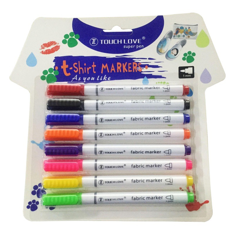 Textil pluma ropa camiseta pintura DIY paño pintura pluma acuarela pluma para colorear graffiti pluma