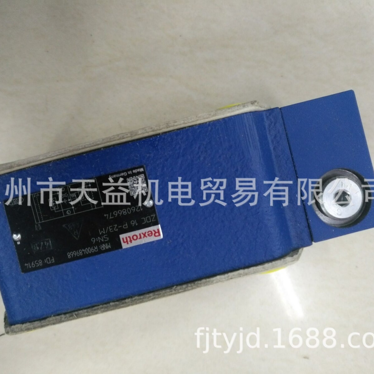 ZDC16P-23 M    力士乐   阀-  管件，接头，密封