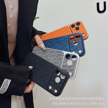 新款压印潮牌适用iPhone17Promax保护壳秒变17欧美防摔苹果手机壳