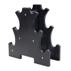 ダンベル棚3階3対浸塑小ダンベル専用棚の木の葉の形の棚3階の家庭用フィットネスメーカーが直接供給します。