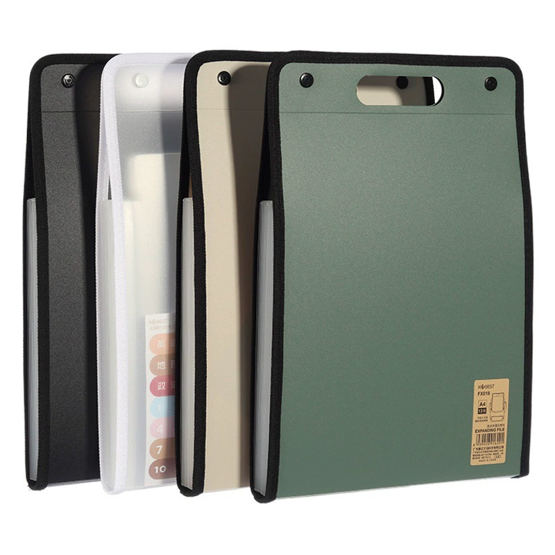 Вертикальная Портативная сумка для органов Kangbai, держатель для тестовой бумаги для студентов, многослойная прозрачная папка для хранения большой емкости