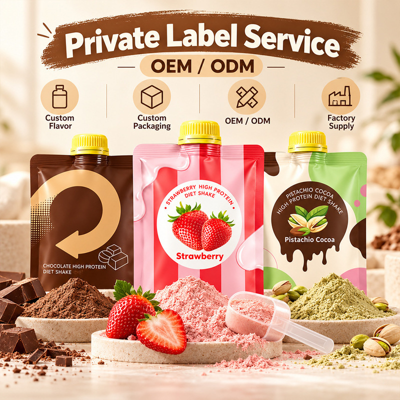 Meal Replacement Shake Powder Korean-Style Nutritious Protein Shake Breakfast On-The-Go Pack Meal Replacement Shake Powder Korean-Style Nutritious Protein Shake Breakfast On-The-Go Pack