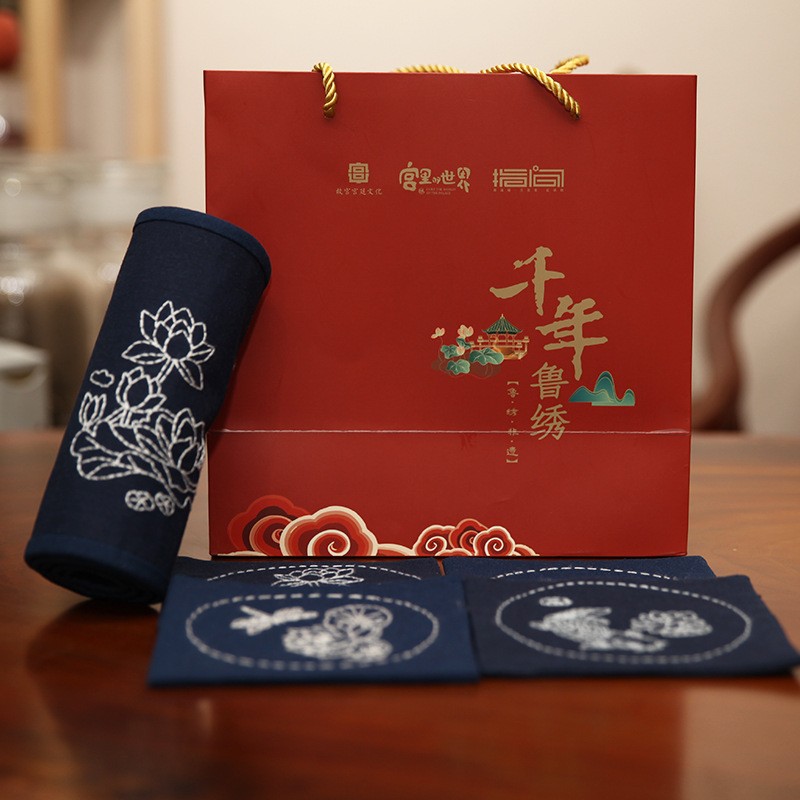 Bordado diy camelia estera de té estilo chino zen lu bordado hecho a mano diy estera de té de algodón y lino bordado tridimensional principiante bandera de té image 8