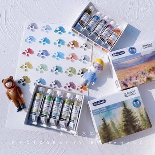 Wholesale precipitation color layered color watercolor paint artist tube set Dashi volcanic tundra custom color