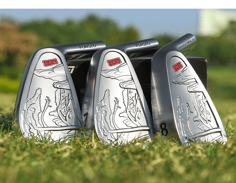 Bộ gậy sắt golf PGM đầu sắt mềm lưng lõm nhỏ chuyên nghiệp cho nam — Bộ đầu thông chào mừng [rèn sắt mềm/thiết kế lưng lõm nhỏ] TIG086 chi tiết 16