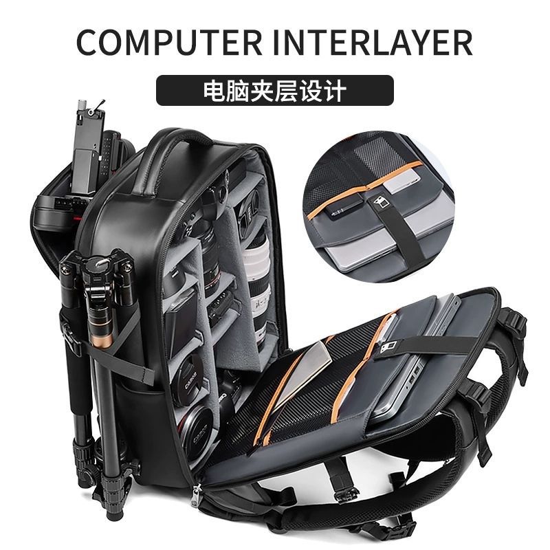 IFY 카메라 배낭 전문 어깨 사진 작가 다기능 배낭 올인원 SLR 카메라 가방 전문가
