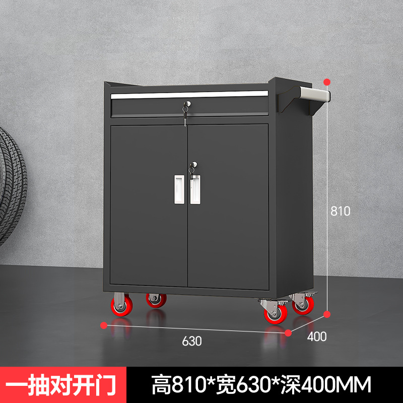 Carro de herramientas de reparación de automóviles Carro de reparación multifuncional móvil Taller pesado Hardware con cajón Fabricante de camiones de herramientas