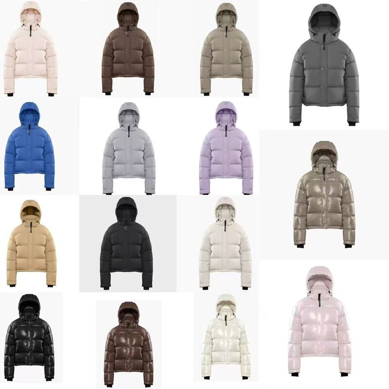 Aritzia Tna Puff Ruby Same Style Winter Very Warm Goose down Little Puff down Jacket