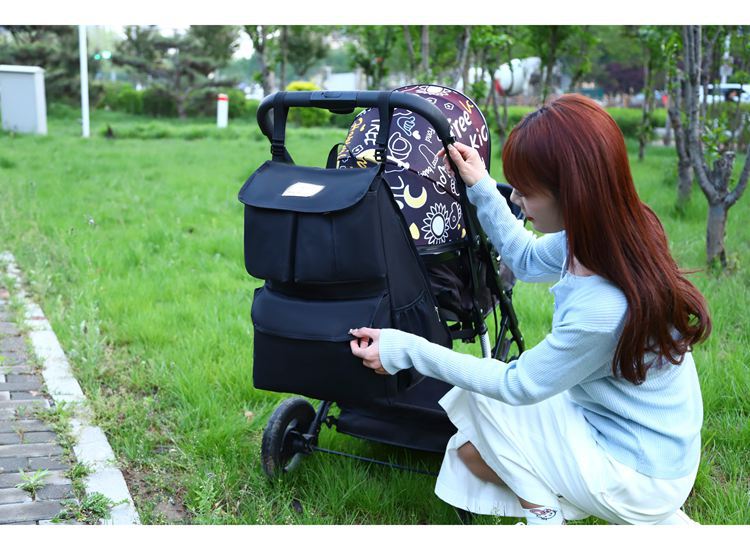 Baby stroller hanging bag, storage bag, baby walking tool, storage bag, baby stroller universal accessory hanging bag, storage hanging bag undefined