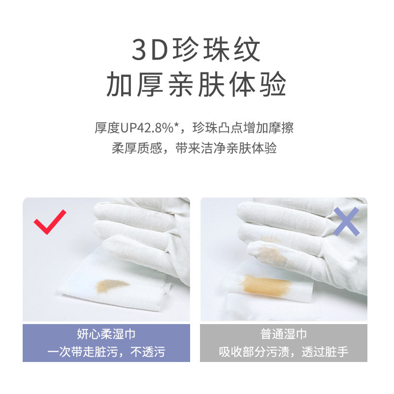 湿巾80抽大包家用纯水湿巾婴儿加大加厚宝宝手口清洁湿纸巾随身装|undefined