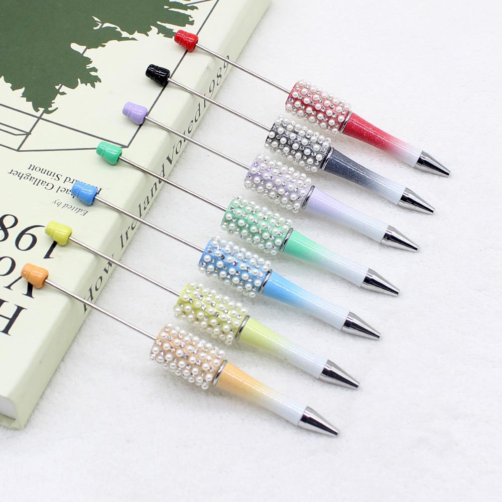 1 Piece Solid Color Class Daily ABS Plastic Simple Style Ballpoint Pen display picture 1