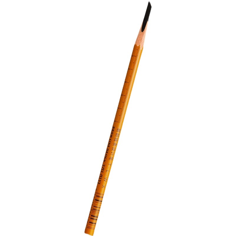 Tatuaje lápiz de cejas línea salvaje posicionamiento pluma de madera núcleo duro impermeable a prueba de sudor maquillaje tatuaje lápiz de cejas para profesores