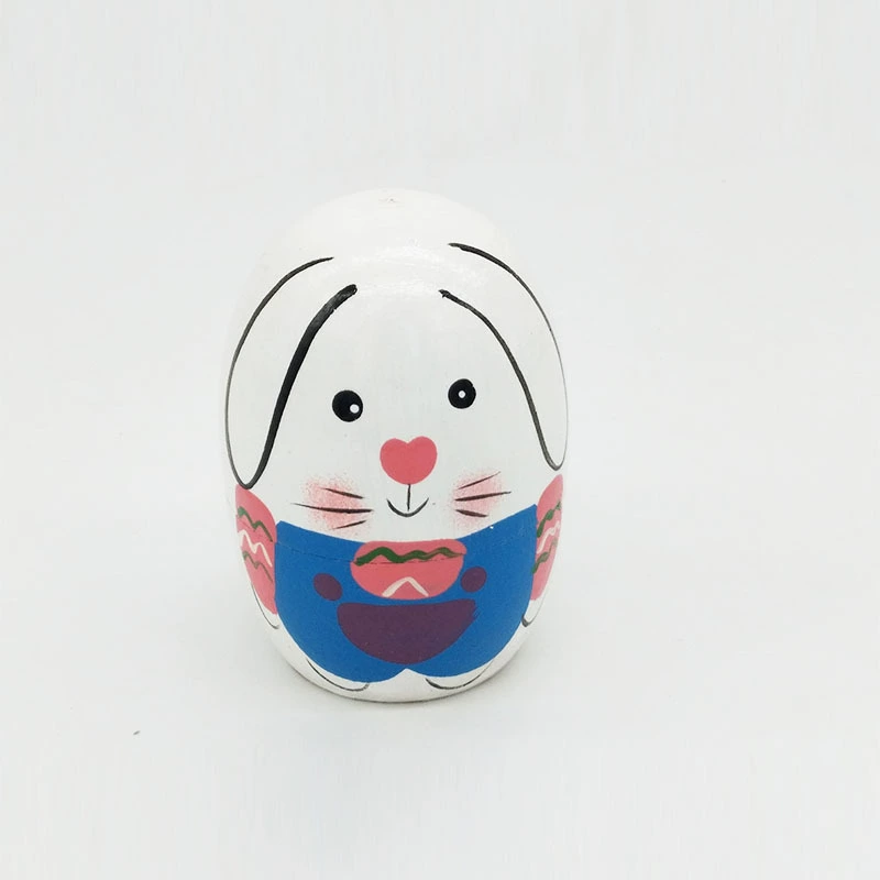 Маленькая кукла, деревянная игрушка ко Дню святого Валентина, белый кролик, Россия, подарок на день рождения