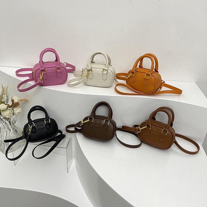 2024 otoño y invierno nuevo retro mini niñas documentos portátiles para padres e hijos accesorios bolsos pequeños bolsos de mujer