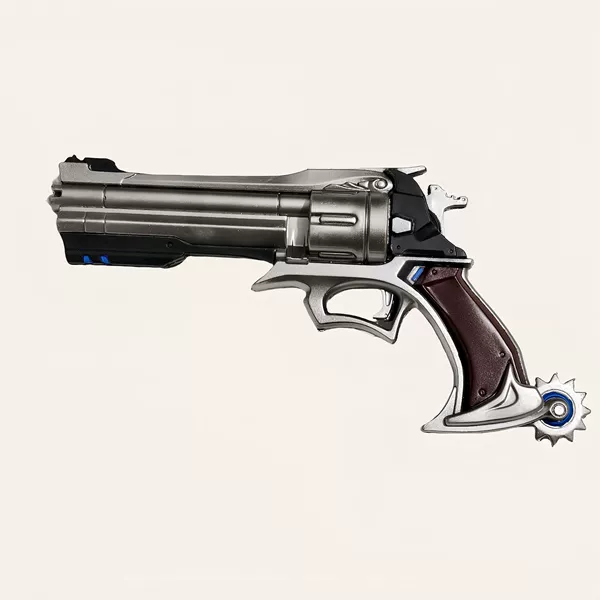 Microphone, revolver, gun