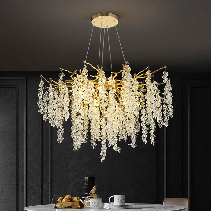 Grape Cluster Pendant Chandelier, High-End Cozy Dining Room Chandelier, Direct Sales from the Manufacturer, Zhongshan Lighting Fixtures Collection