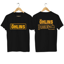2025 Men T Shirt Casual Ohlins Suspension T-shirt Graphic Ov