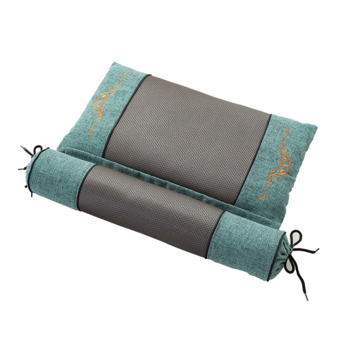 Ai grass pillow health moxa therapy pillow wholesale Chinese medicine pillow sleep aid health care pillow buckwheat pillow neck protection cervical pillow