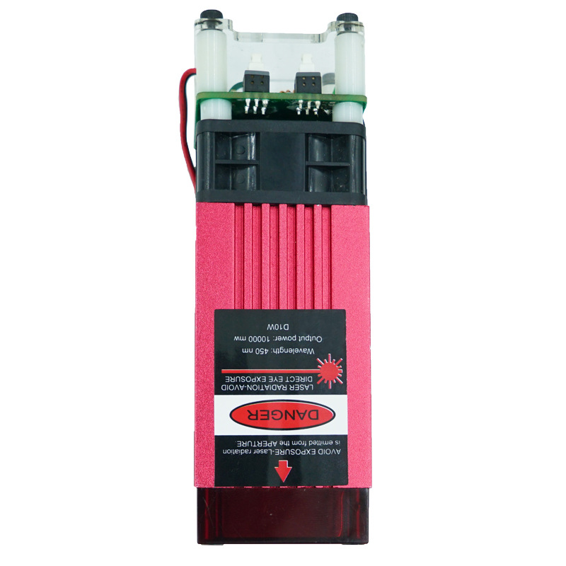 5.5W10W15W蓝紫光激光管/450nm大功率激光模组/激光雕刻机配件12v