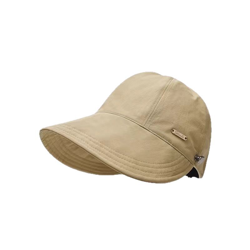 Spring summer foldable sun hat solar-powered