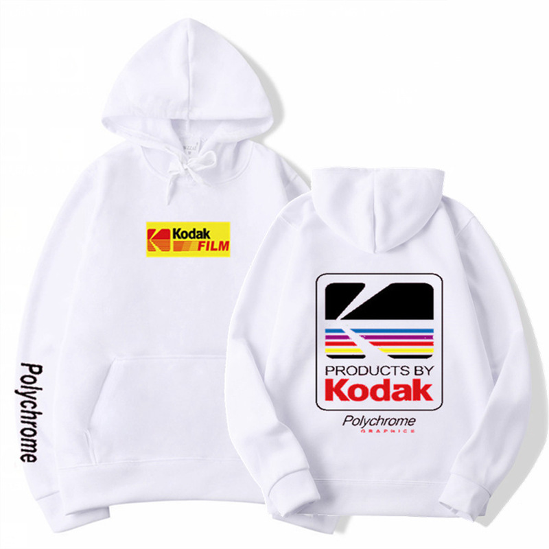 Aliexpress Trendy Brand Polychrome Kodak Hooded Sweatshirt Unisex Printed Pullover Sweatshirt Aliexpress Trendy Brand Polychrome Kodak Hooded Sweatshirt Unisex Printed Pullover Sweatshirt