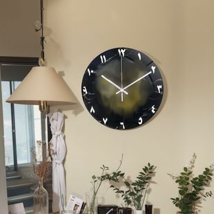 Cross-border festival creative wall clock retro European frameless clock wall clock living room home decoration clock manufacturers wholesale