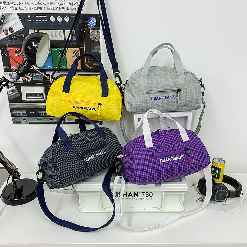 日本のボウリングバッグ、軽量アウトドアスポーツ用斜め掛けバッグ、ハンドバッグ、日本のトレンドブランド、文字入り野球バッグ|undefined