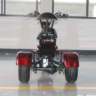 [One piece] Shaft-driven three-wheeled electric Elektrikli skuterlər