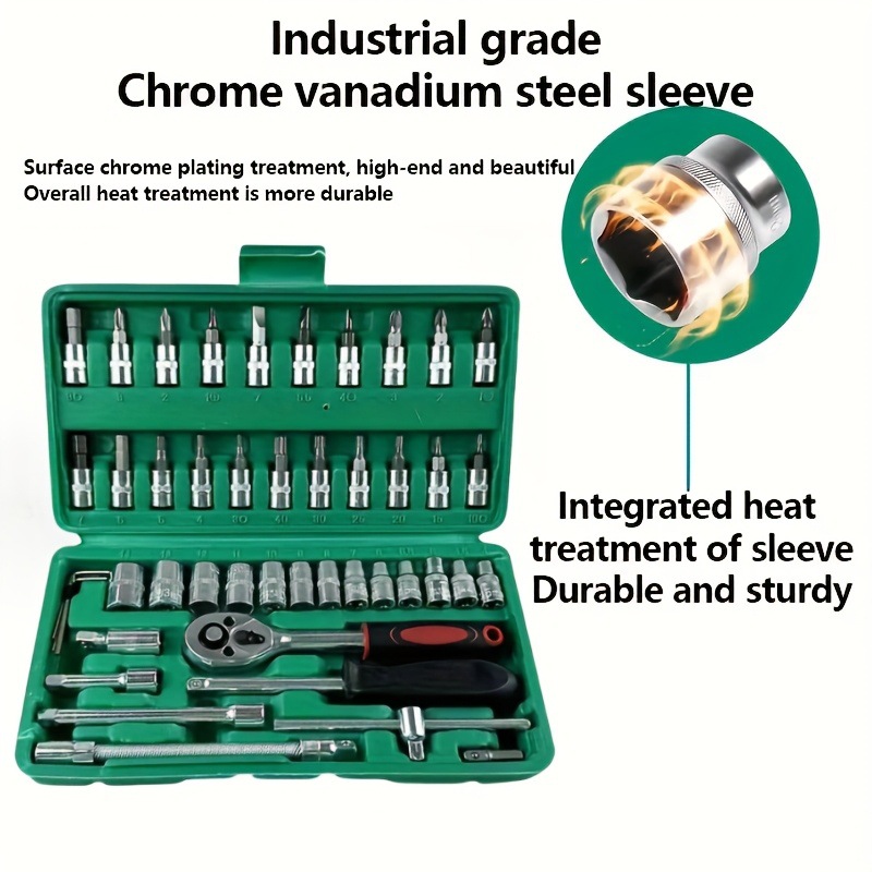 35/37/45/52/898 1 Tool Set 35pcs Professional 1/2in Herramientas de mantenimiento