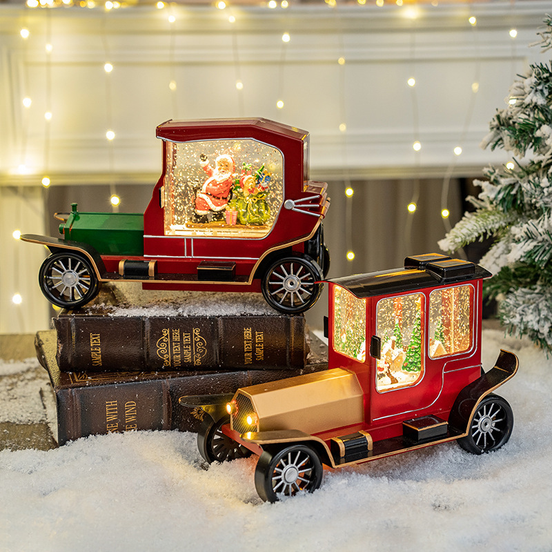 クリスマス装飾電気音楽雪ライトクリスマスギフト誕生日ギフトおもちゃシーン雰囲気装飾品|undefined
