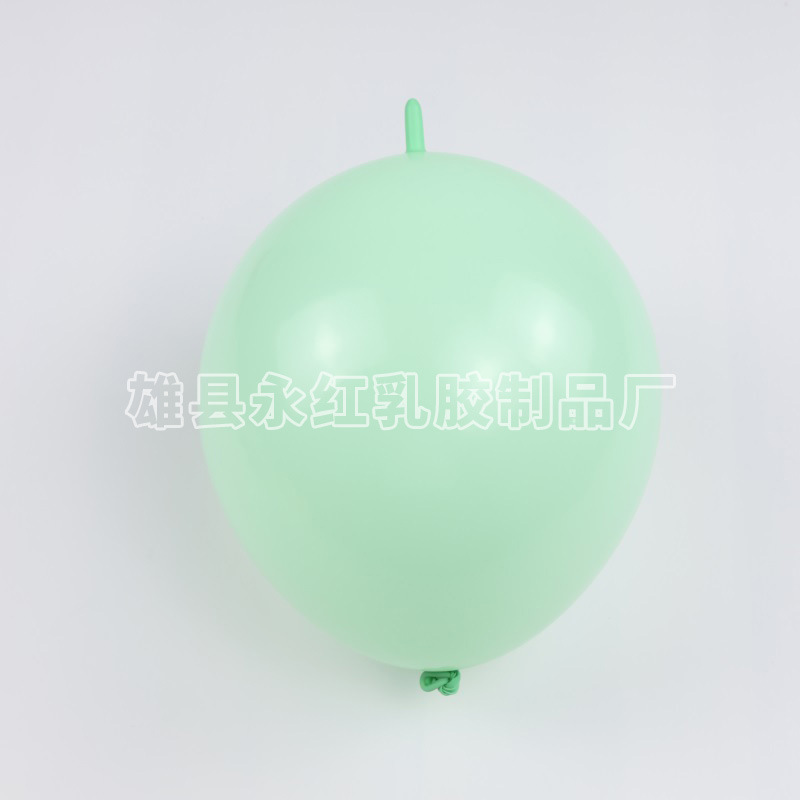 Balón de cola de 6 pulgadas / 10 pulgadas, mercado nocturno, decoración, diseño, conexión de globo, forma de dragón, globo de macarón