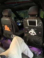 Подходит для автомобильных противоударных накладок, защитных накладок на спинку заднего сиденья от грязи, детских защитных накладок на задние сиденья автомобиля, автомобильных противоударных накладок.