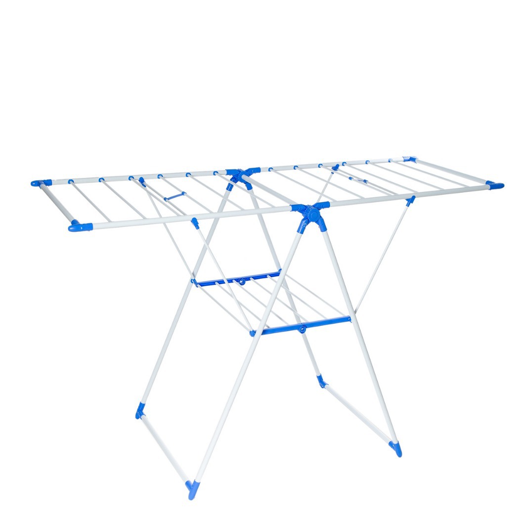 Perchero plegable tipo ala – Sin instalación – Para balcón y habitación