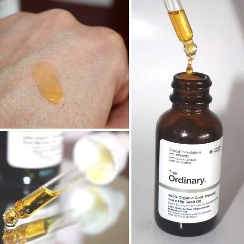 现货 The Ordinary 100%纯度冷榨有机玫瑰果油均匀肤色30ml|undefined