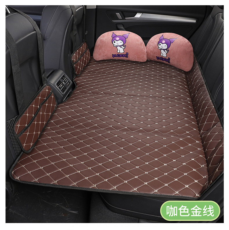 Car Rear Sleeping Mat Foldableable Portable Kidsren's Rear Seat Mattress Car Suv Free Inflatable Car Travel Bed