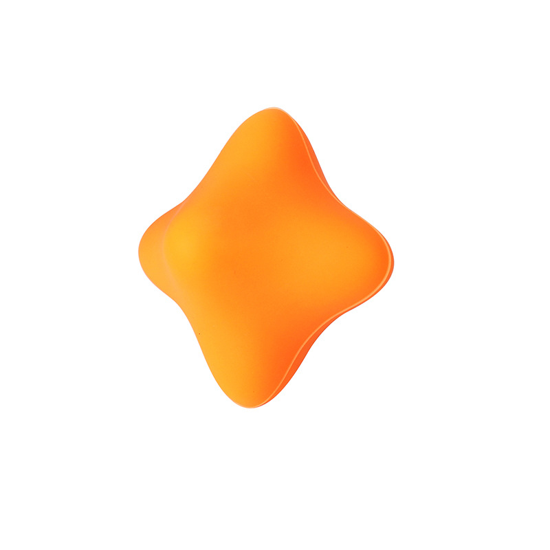 Hexagonal ball fluorescent orange 50 degrees