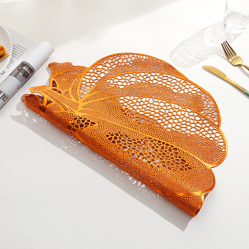 Decoración transfronteriza de Halloween restaurante PVC calabaza estampado europeo tema de vacaciones estampado impermeable aislamiento térmico estampado