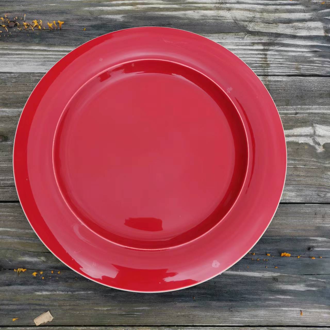 Grieta de hielo creativo plato de forma especial de alta apariencia postre de cerámica bandeja de té plato de hogar plato de ensalada de frutas plato occidental