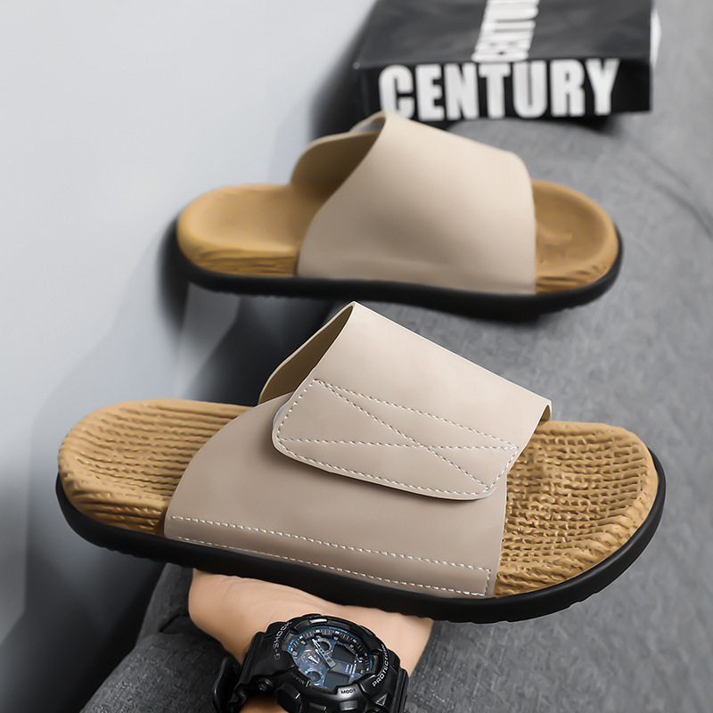 Cross-Border Large Size Slippers for Men, Summer Outer Wear, Non-Slip and Wear-Resistant Slippers, Men's Outdoor Sports Beach Casual Sandals