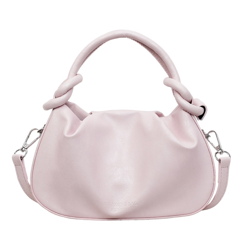 Textura de bolso de mano para mujeres 2026 nueva moda moda diaria de viaje de nicho coreano bolso de hombro