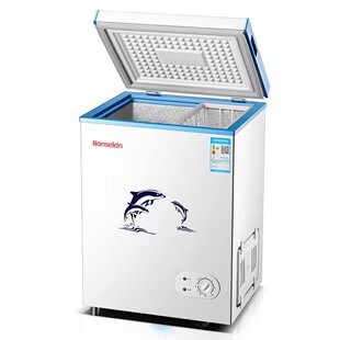 Meidi's Small Freezer 128L Frost-Free Household Freezer Energy-Saving Fresh-Keeping Small Fresh-Keeping Frozen Quick-Frozen Single Temperature