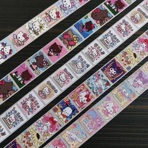 Sticker for Kitty Children Girl Cartoon Handnote Decoration Material Sticker for Kindergarten Teacher Reward Sticker